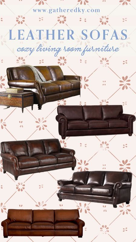 Leather Sofas: Cozy Living Room Decor

#LTKhome
