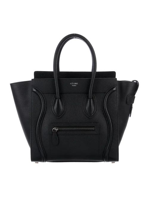 Celine Micro Luggage Tote - Handbags -
          CEL101832 | The RealReal | The RealReal