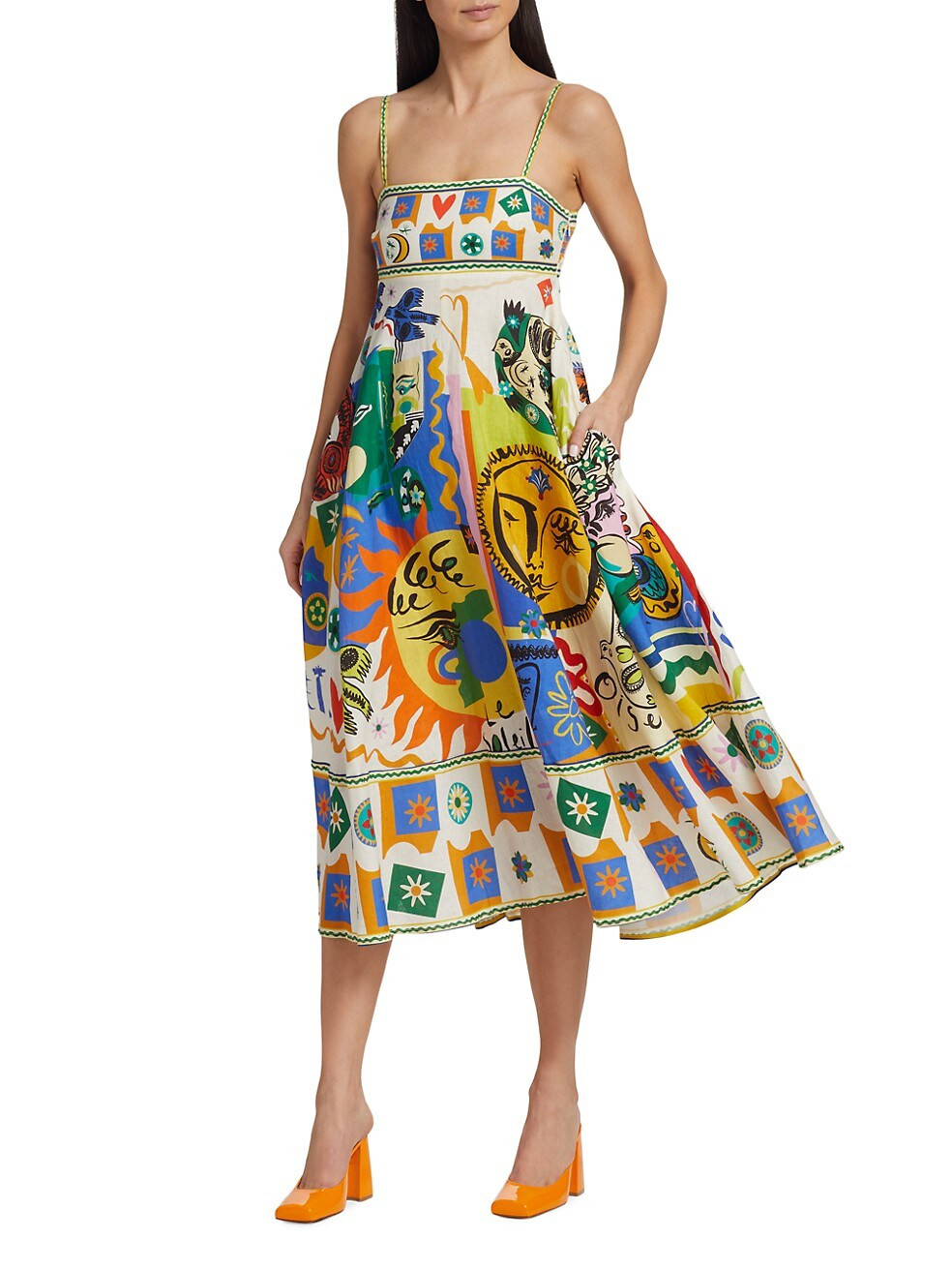 Soleil Linen Sundress | Saks Fifth Avenue