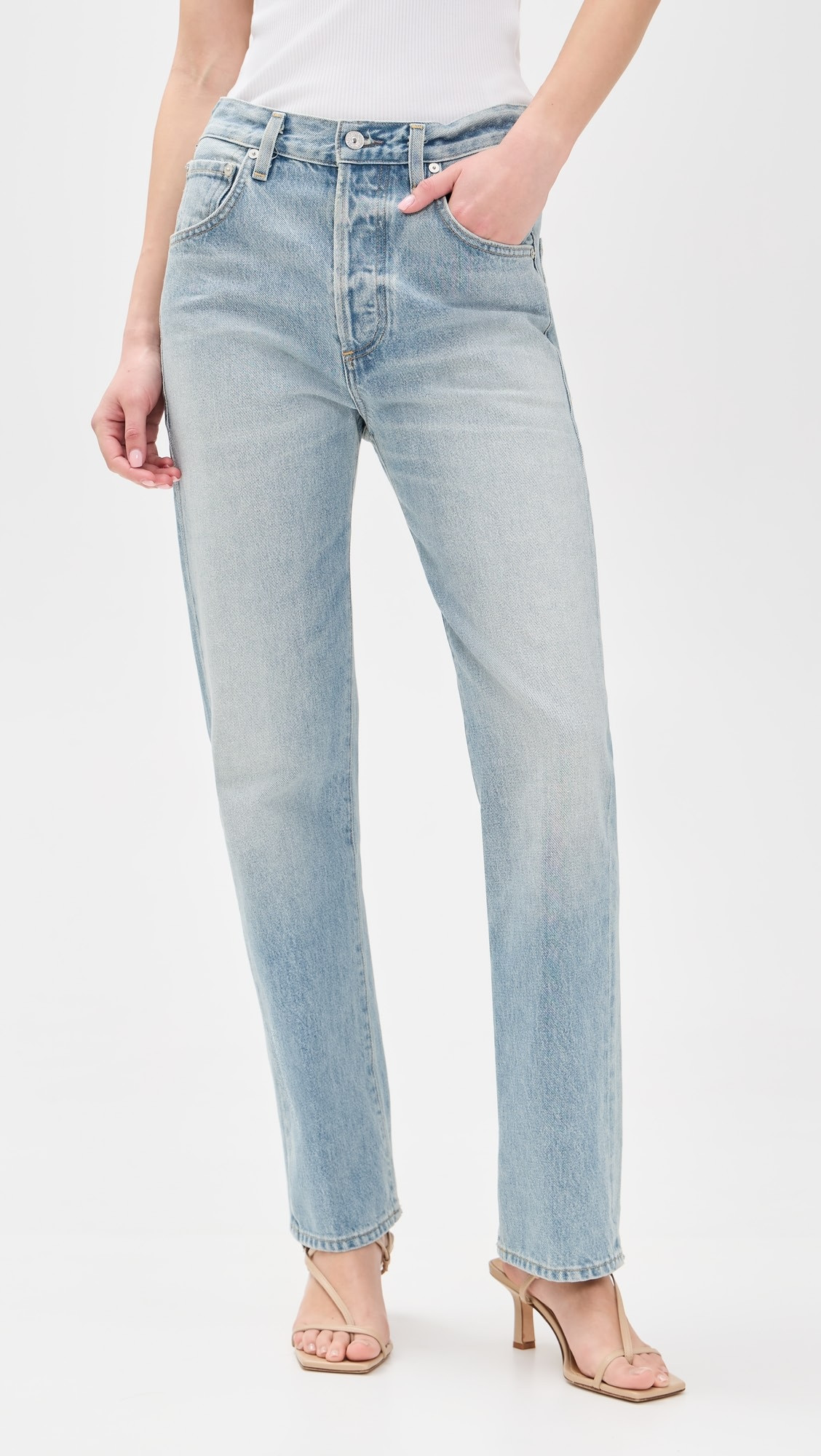 Baretta Relaxed Straight Jeans | Shopbop