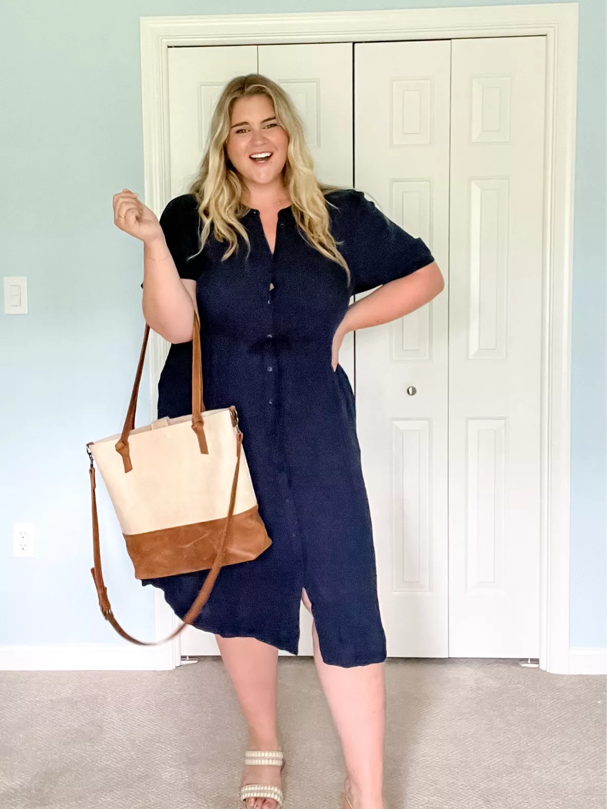 Belted Cardigan Sweater Dress curated on LTK