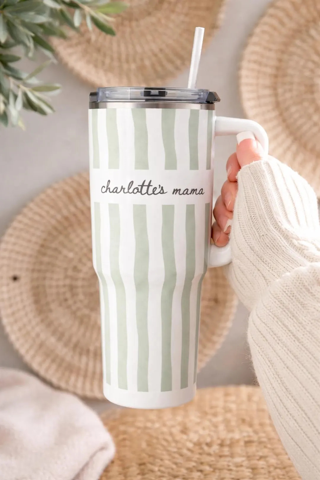 New Mom Tumbler: Custom Striped 40oz Tumbler, First Time Mom Gift, New Parent Gift, Mother's Gift... | Etsy (DACH)