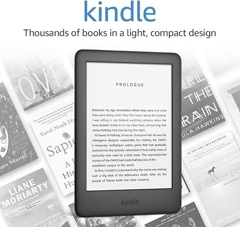 Kindle - With a Built-in Front Light - Black - Ad-Supported | Amazon (US)