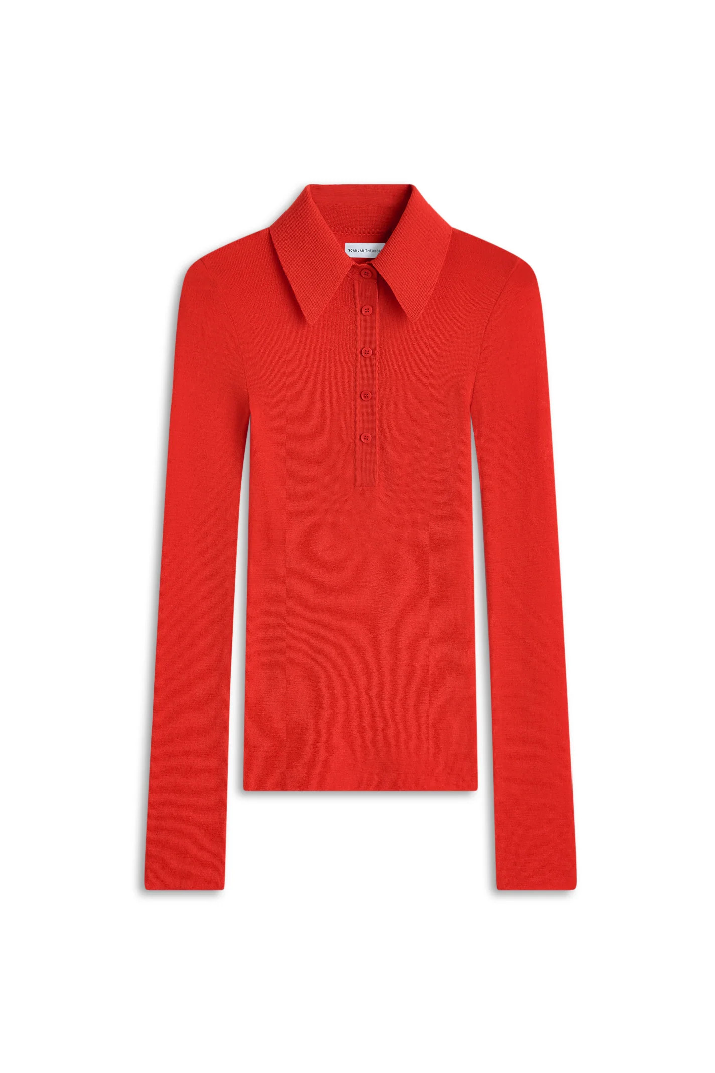 BABYWOOL SHIRT - VERMILION - Scanlan Theodore | Scanlan Theodore AU