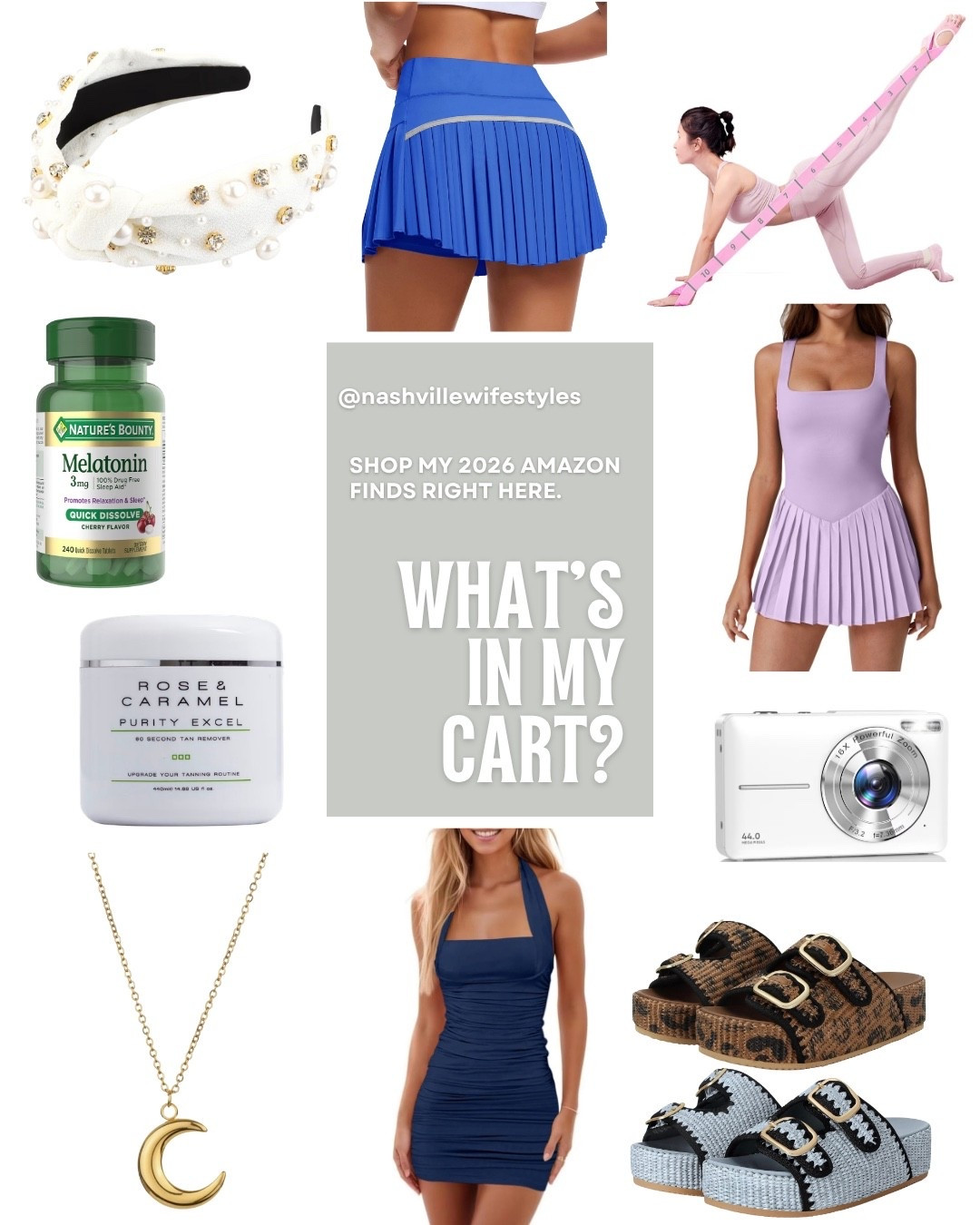 From everyday style to what’s in my cabinets. Everything in my cart is linked to shop!

#amazonfinds #AmazonCart #HomeEssentials #amazon #workout #amazonfashion #beauty  

#LTKOver40 #LTKBeauty #LTKHome