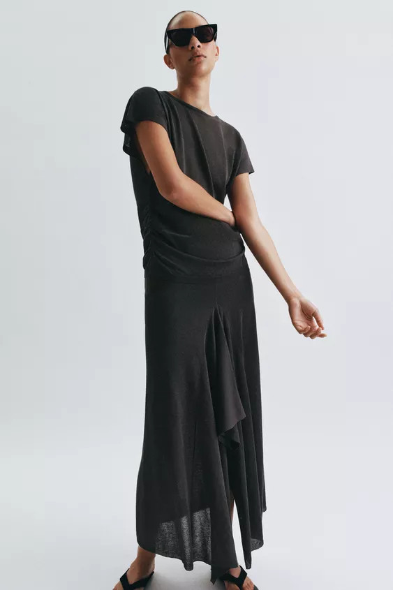 KNIT MIDI SKIRT | Zara US