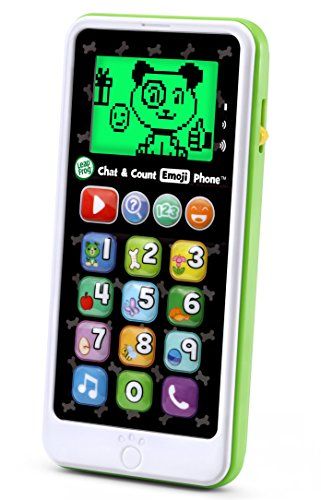 LeapFrog Chat and Count Emoji Phone, Green | Amazon (US)