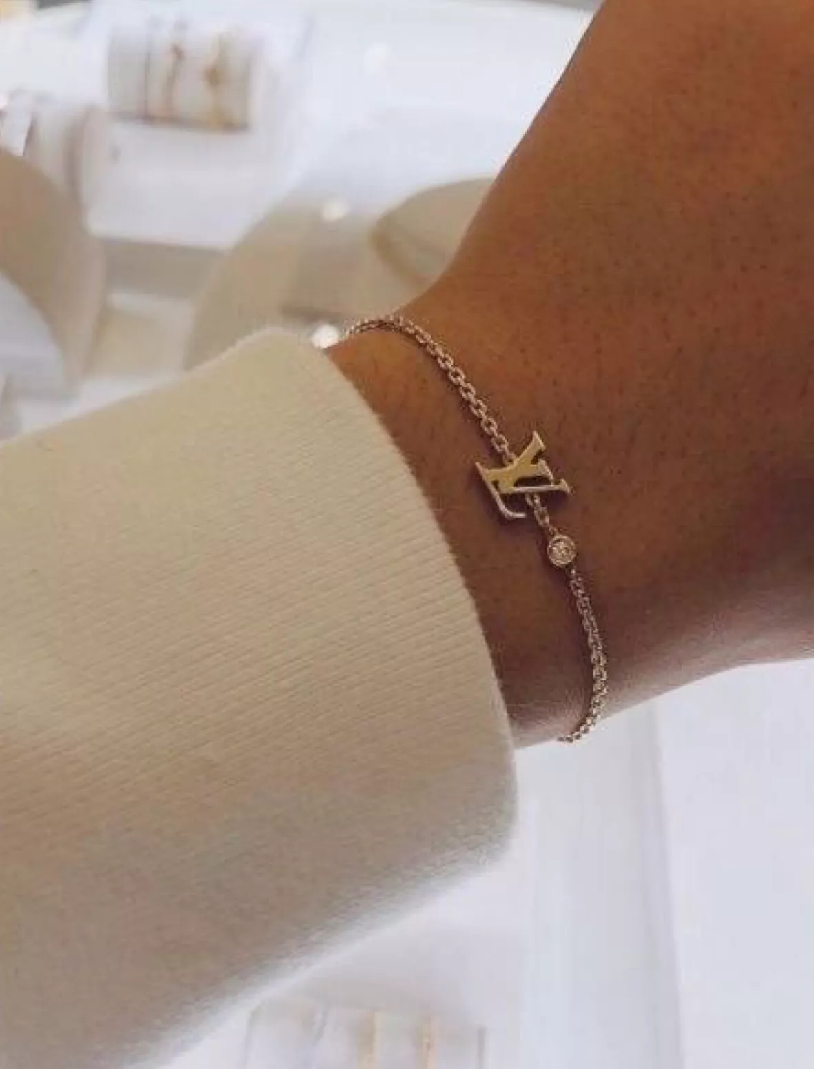 LV bracelet full of diamonds and … curated on LTK