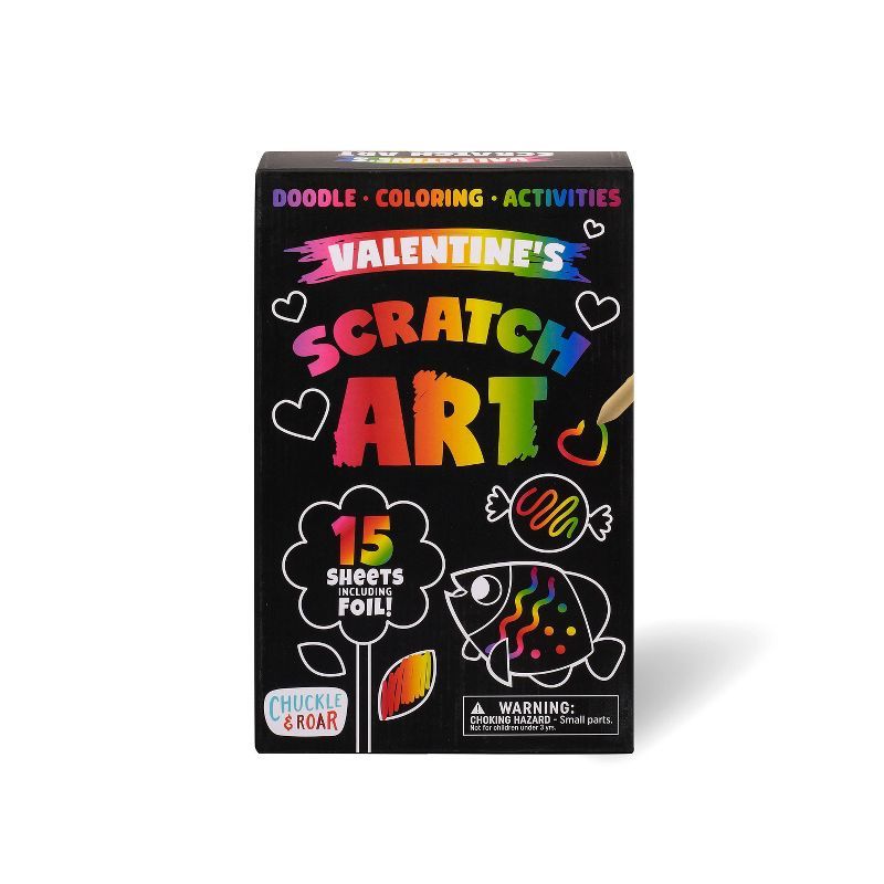 Chuckle and Roar: Valentines Day Scratch Art | Target