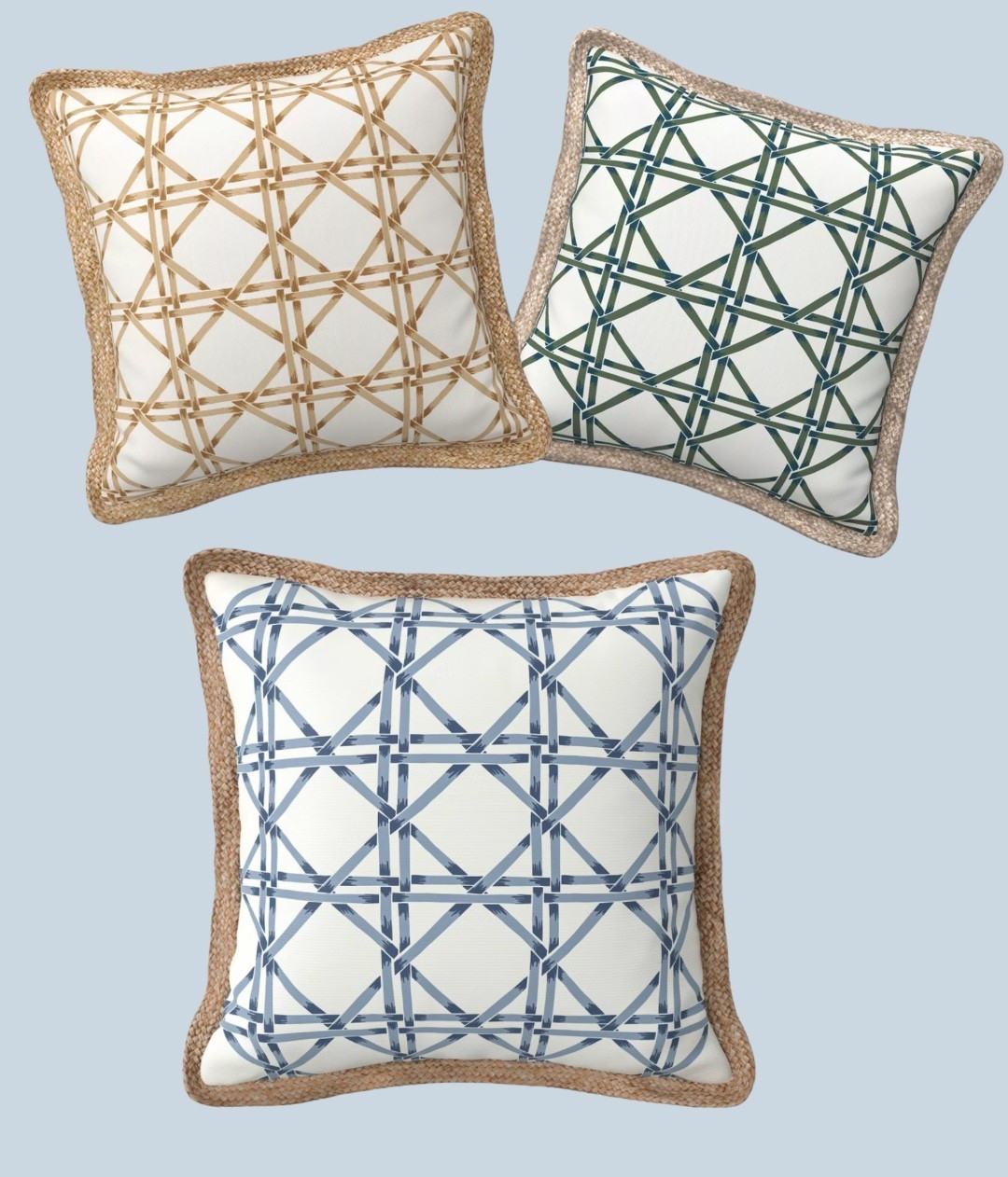 Target cane print pillows 