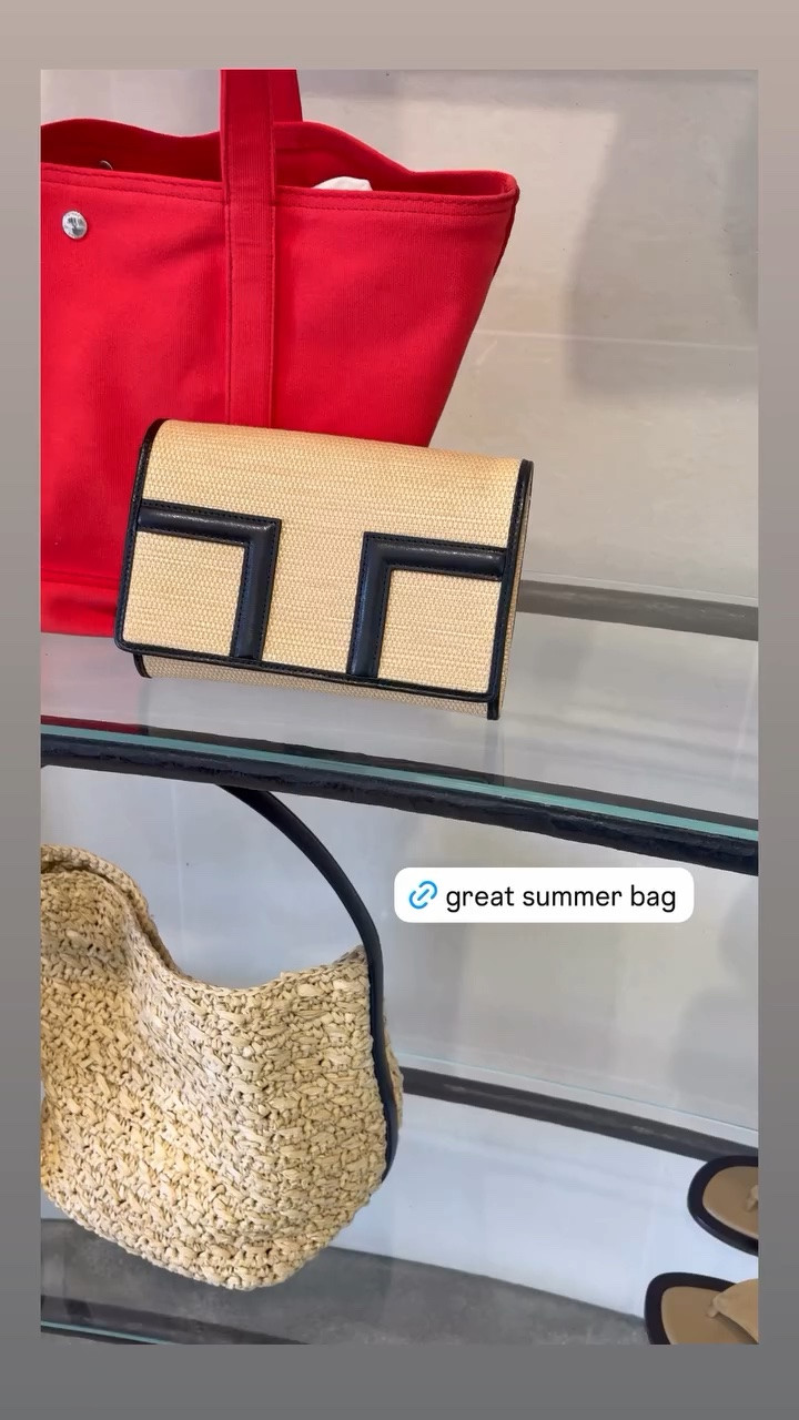 This travel leather-trimmed raffia shoulder bag is perfect for summer!

#LTKootd #LTKSeasonal #LTKgrwm