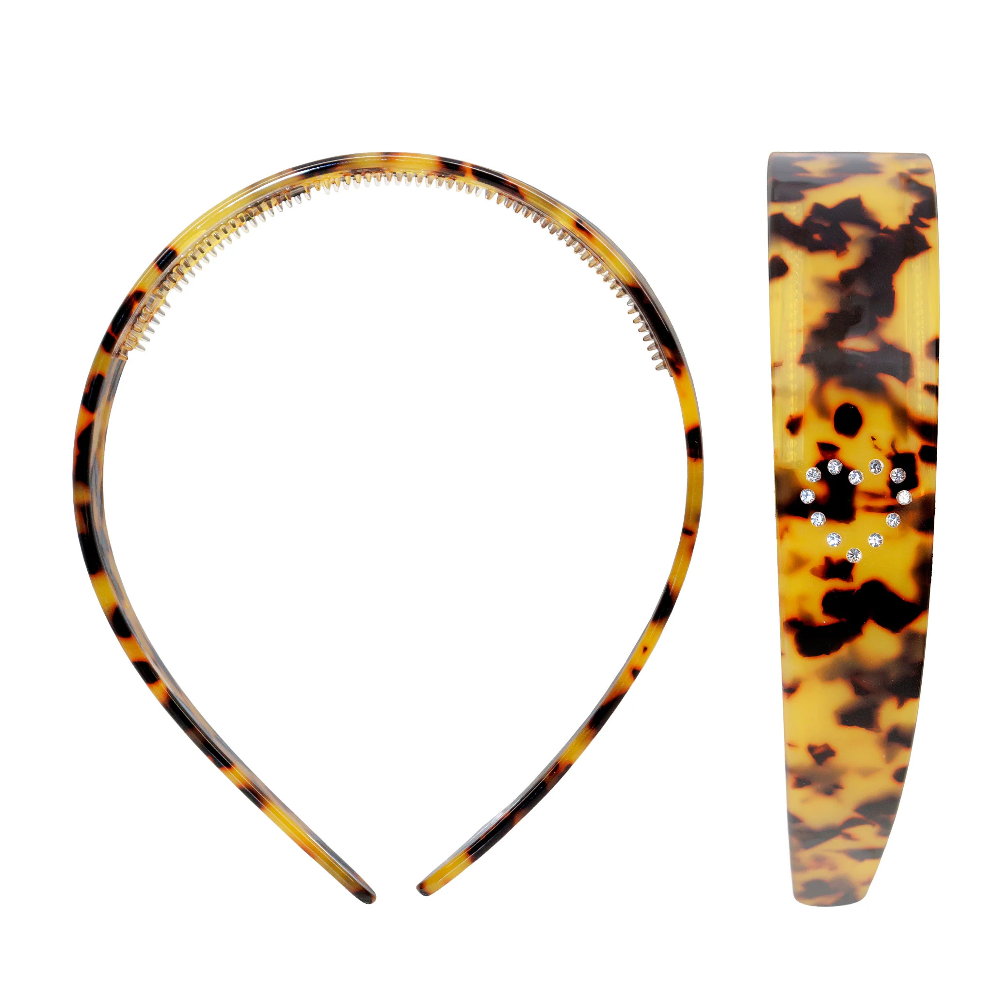 Starlet Headband in Tortoise Heart | Emi Jay