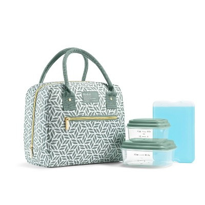 Fit & Fresh Bloomington Lunch Bag - Sage Tesselating Geo | Target