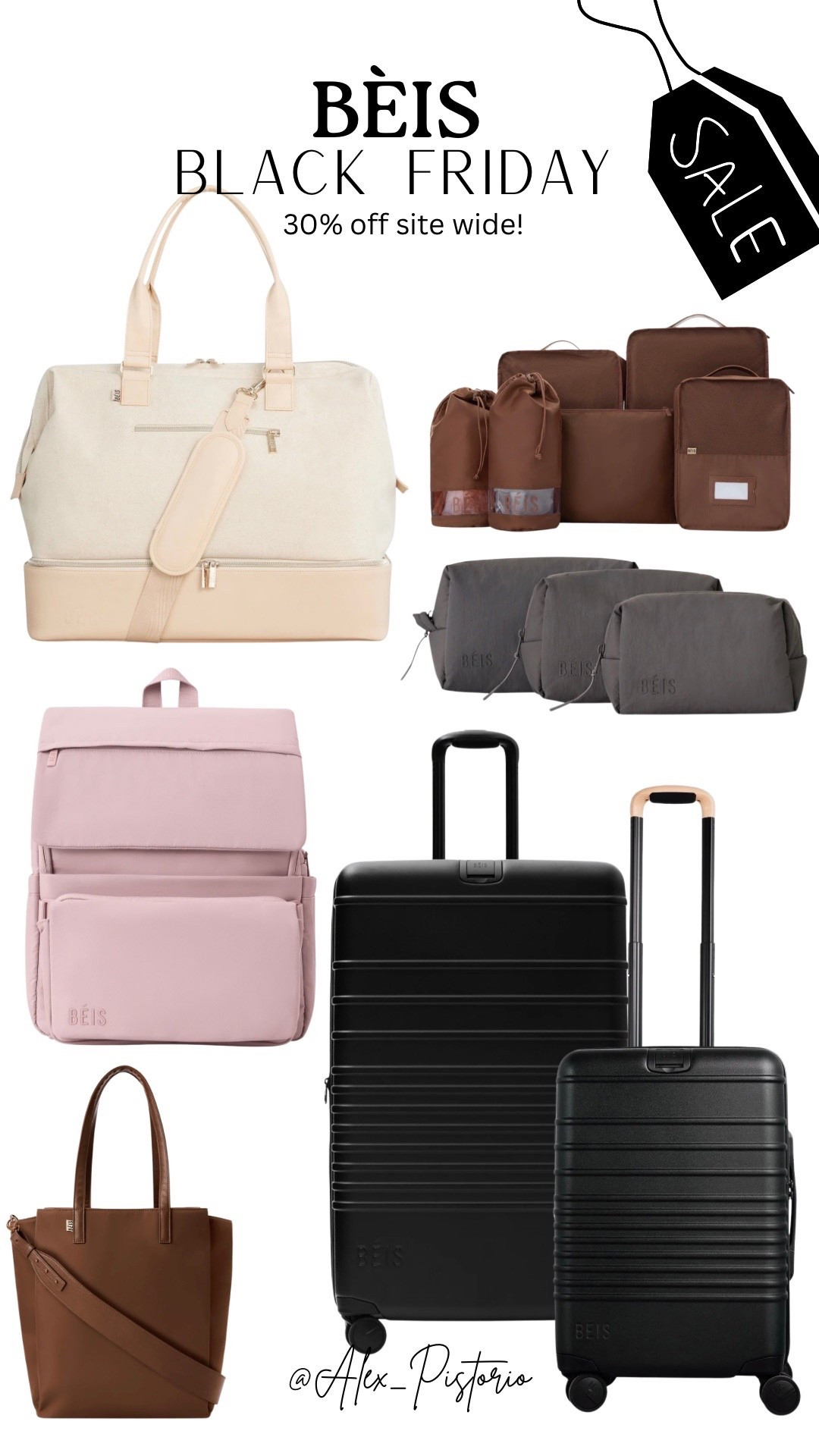 30% off site wide for BÈIS! 

Here’s some of my favs!! 

Travel must haves 
Luggage 
Gift ideas for the traveler 
Gift ideas for her 
Gift ideas for him 



#LTKGiftGuide #LTKCyberWeek #LTKHoliday