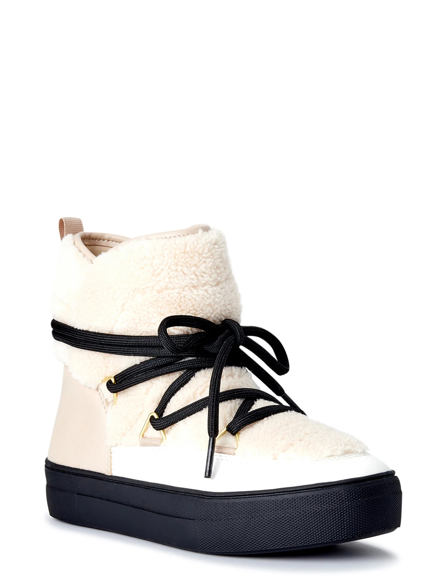 Scoop Women's Faux Shearling Boots - Walmart.com | Walmart (US)