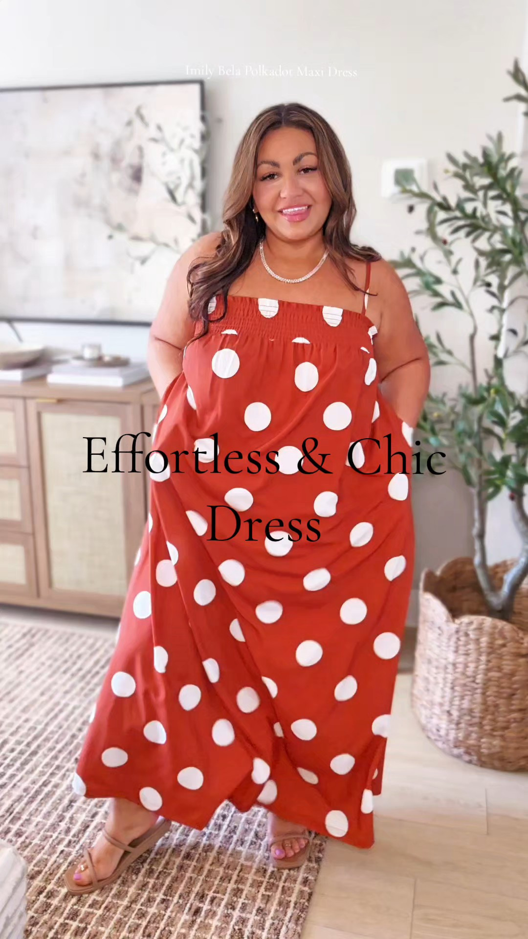 Flowy & flattering polkadot maxi on repeat!

#LTKPlusSize #LTKMidsize #LTKSeasonal