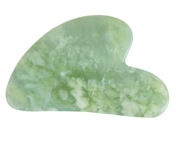 Jade Gua Sha  All Natural Facial Massage Tool  Natural Stone | Etsy | Etsy (US)