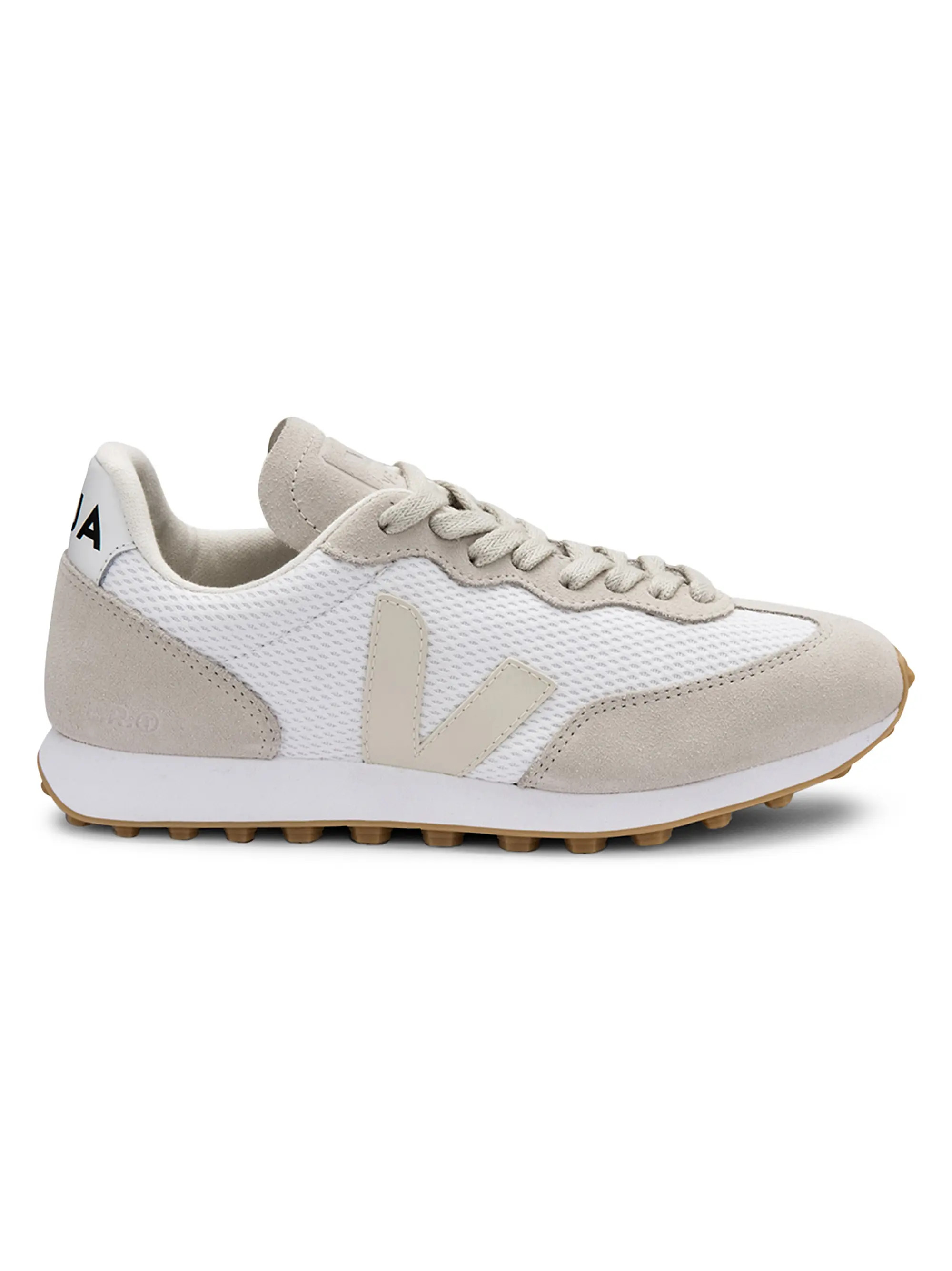 Shop Veja Women's Rio Branco Mixed-Media Low-Top Sneakers | Saks Fifth Avenue | Saks Fifth Avenue
