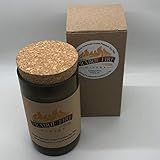 Pumpkin Souffle' - Wine Bottle Candle Natural Cork Top- Natural American Grown Premium Soy Candle -  | Amazon (US)