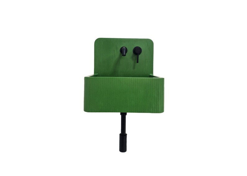 Contemporary Concrete Bucket Sink Wall Mount Utility Sink - Etsy | Etsy (US)