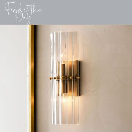 Add a touch of elegance to your home with this beautiful crystal wall sconce! It would look stunning in a powder room or small bathroom!

#LTKhome #LTKfamily #LTKSeasonal