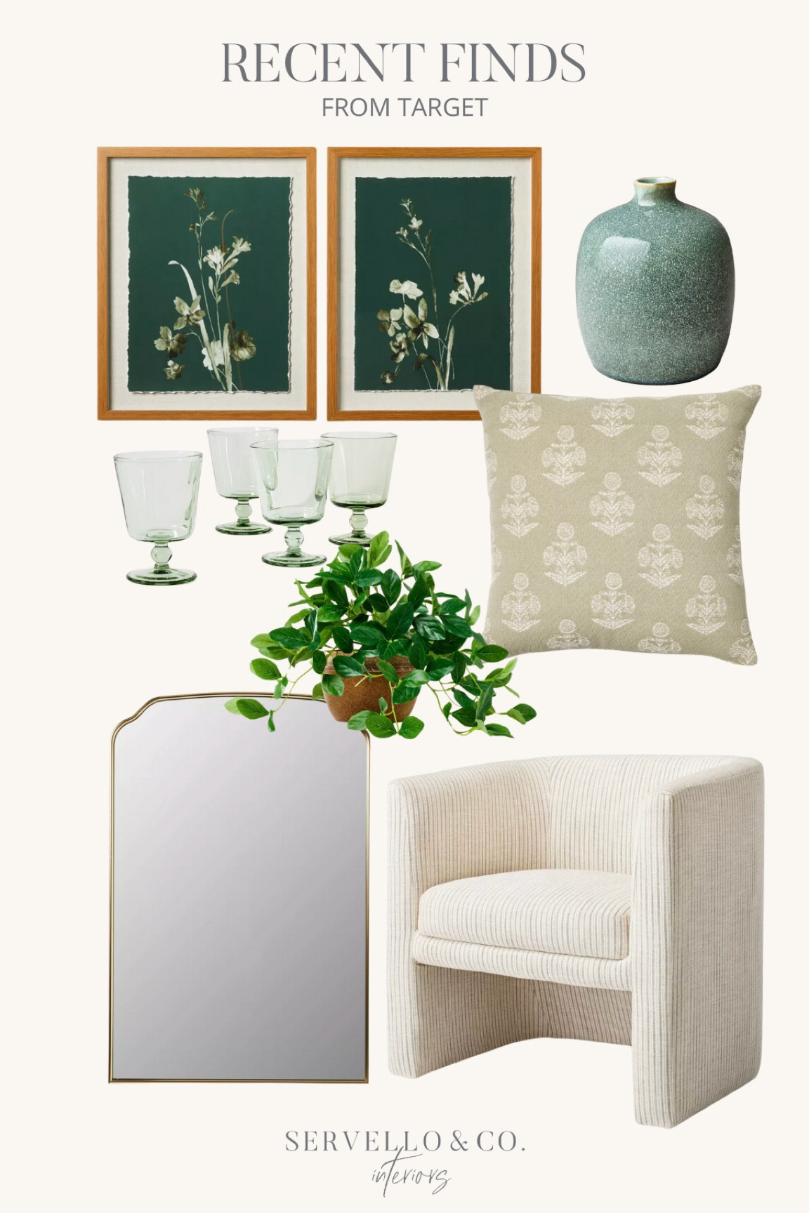 Green art, studio McGee art, target art, affordable art, green vase, studio McGee threshold, faux green plant, brass mirror, modern accent chair, living room chair, ivory chair, green pillows, sage green throw pillows, dining cups 

#LTKsalealert #LTKfindsunder50 #LTKhome