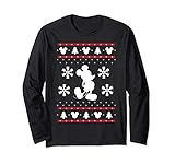 Disney Santa Mickey Mouse Long Sleeve T-shirt | Amazon (US)