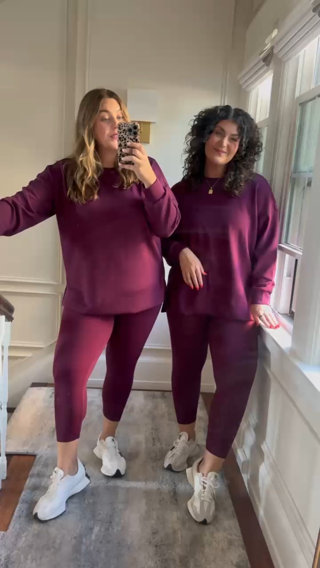 @Spanx fall collection! Wearing size 1X in top & in leggings. Use CARALYN15 on your first order at Spanx for 15% off + free shipping. #SpanxPartner

#LTKActive #LTKPlusSize #LTKSeasonal