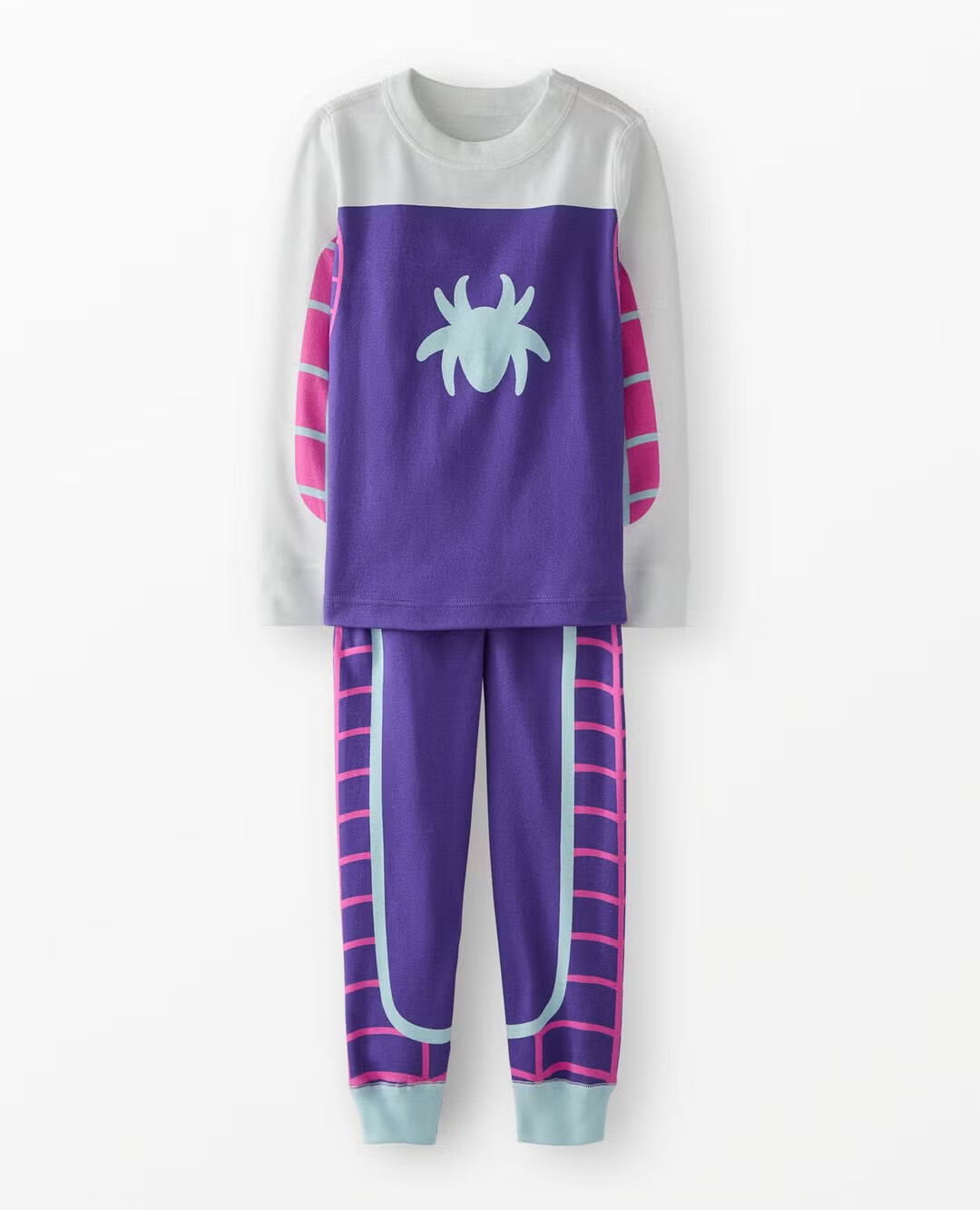 Marvel Ghost-Spider Costume Long John Pajama Set | Hanna Andersson