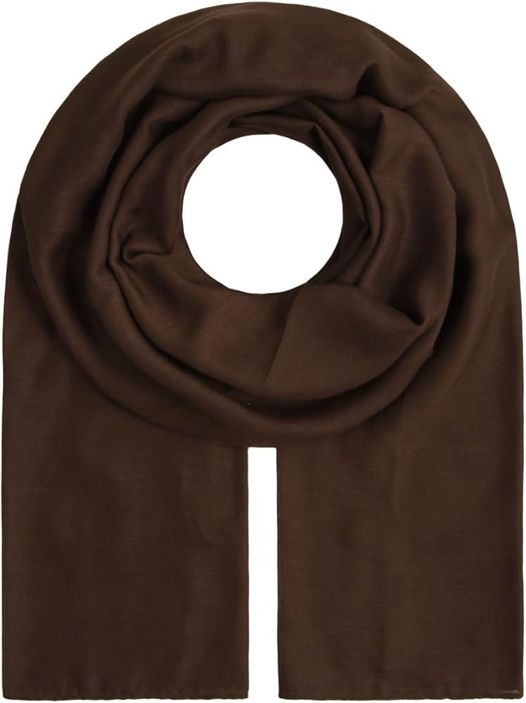 Majea Tuch Aurora“ großes Damen-Halstuch Pareo Sarong Tuch Damen Schal Tuch einfarbig uni Scha... | Amazon (DE)