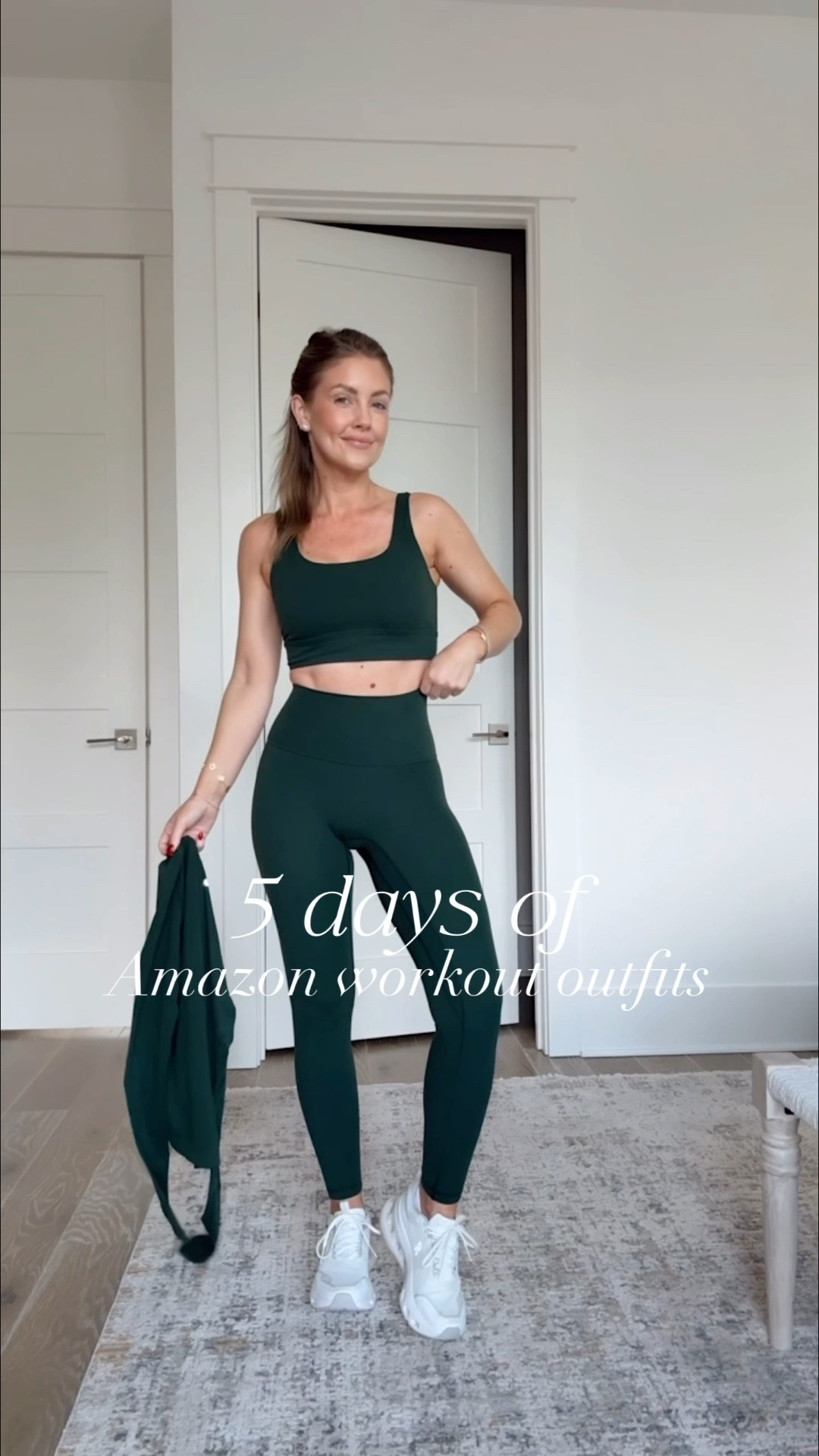 5 days of Amazon workout outfits!
I go true to size in everything - Small tops and sports bras / XS leggings 


Affordable Workout outfits, Amazon finds, look for less, Amazon leggings, fitness ootd

#LTKFindsUnder50 #LTKfitnessgoals #LTKActive