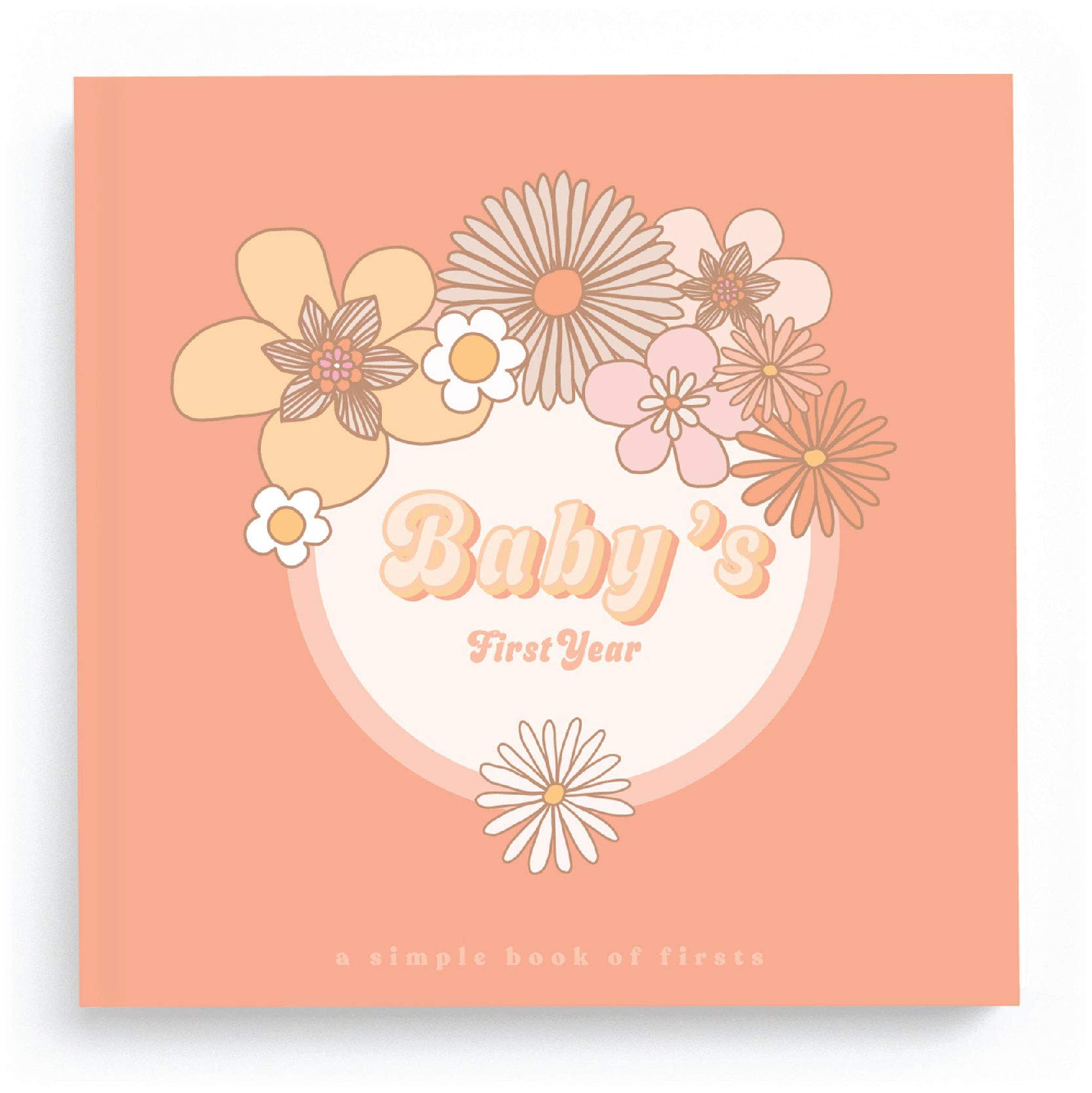 Lucy Darling Little Flower Child Baby Memory Book - First Year Journal Album To Capture Precious Mom | Amazon (US)