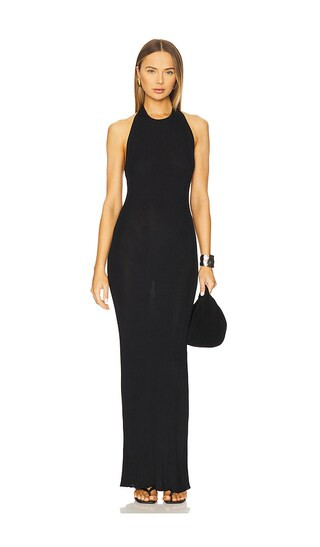 Gertrude Sweater Dress in Black | Revolve Clothing (Global)