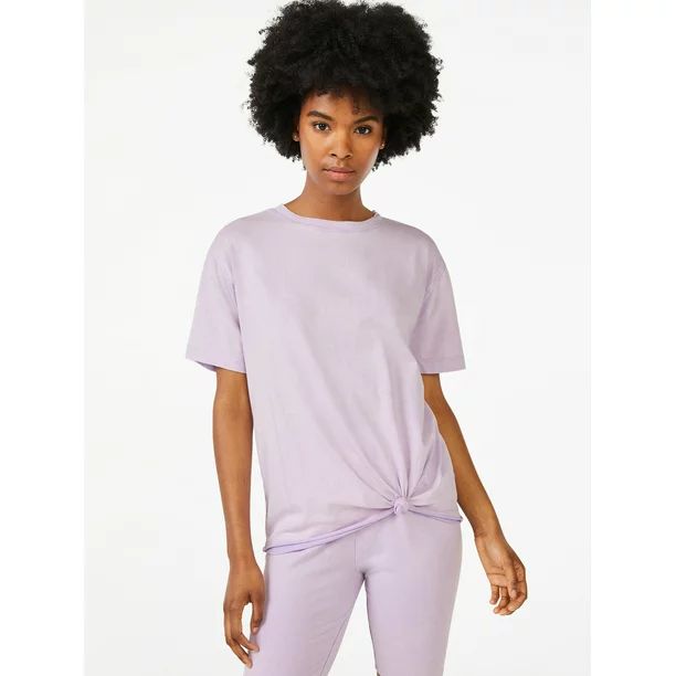 Scoop Women's Twist Front T-Shirt | Walmart (US)