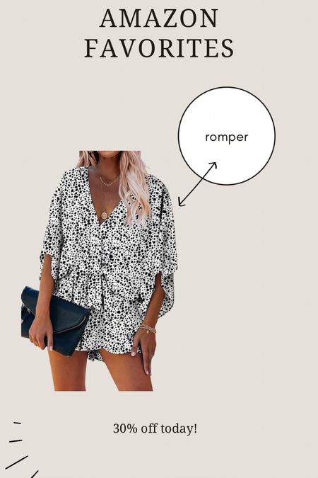 Amazon deal of the day romper on sale 30% sale summer outfit 
Amazon fashion 

#LTKfindsunder50 #LTKsalealert #LTKstyletip
