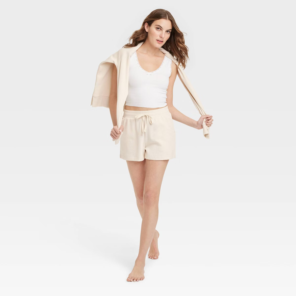 Women's Fleece Lounge Shorts - Colsie™ | Target