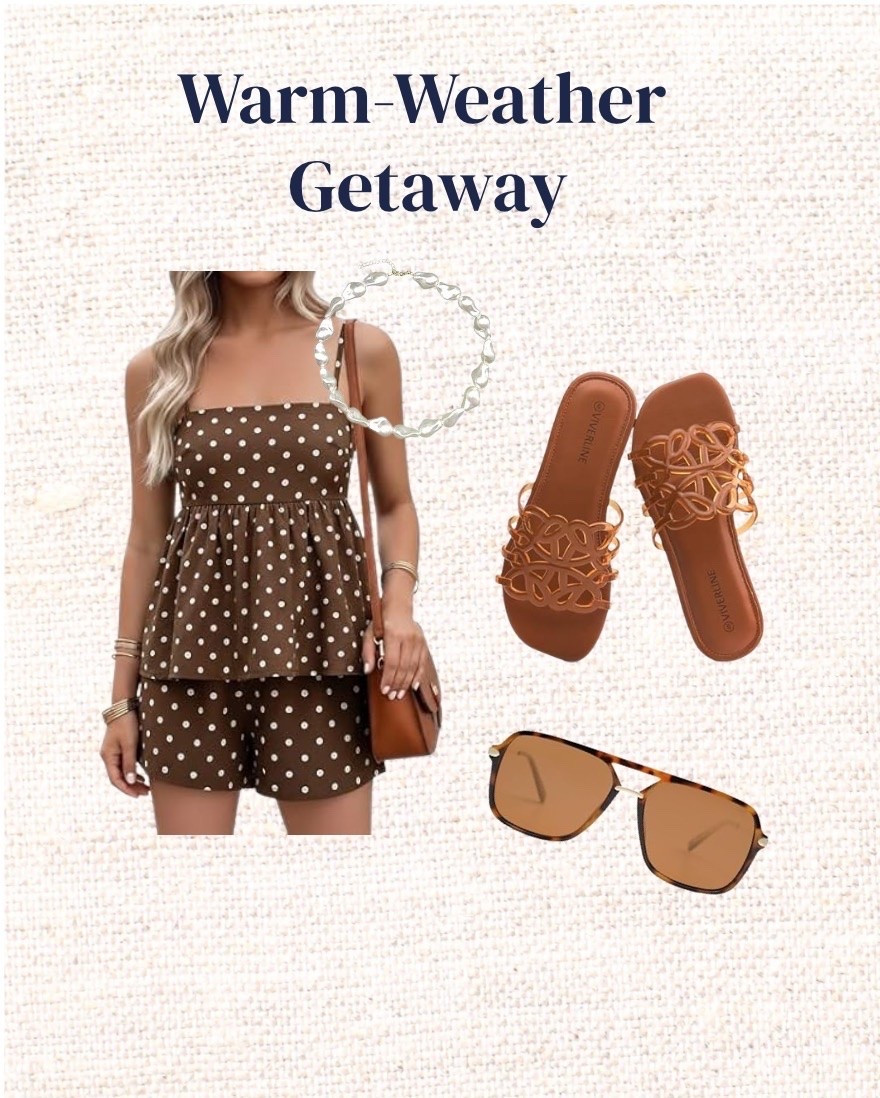 This polka dot set is such an easy throw on and go outfit for summer.

#LTKgrwm #LTKootd #LTKPetite