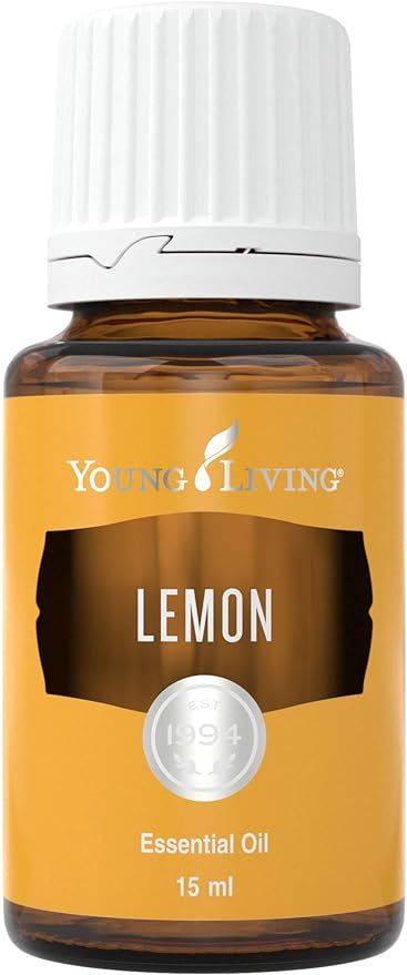 Young Living Lemon Essential Oil - Cleanses The Air and Eliminates Odors - 15 ml | Amazon (US)