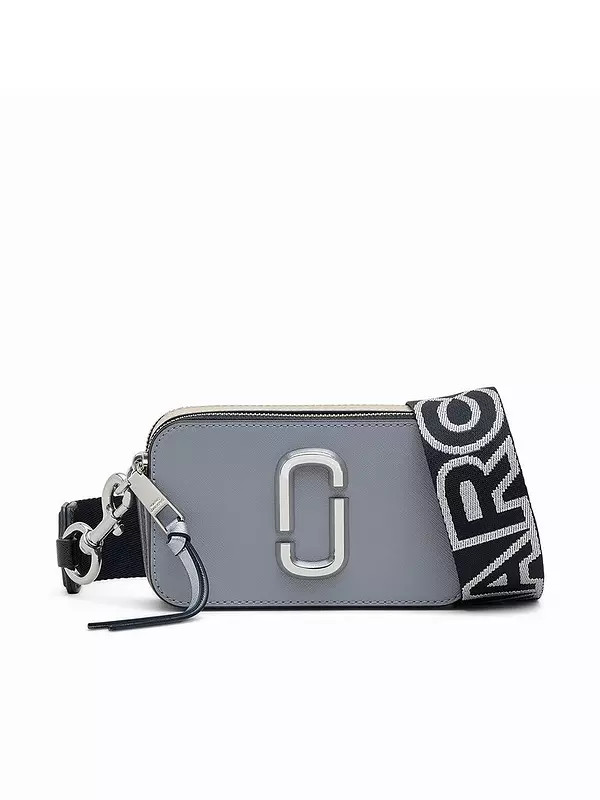 MARC JACOBS The Snapshot Cross-Body Bag - Wolf Grey/Multi | Very (UK)