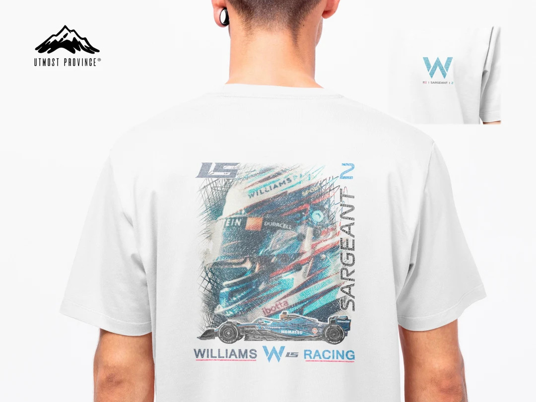 Logan Sargeant F1 Shirt, Formula One Williams F1 Racing Shirt, F1 Merch for Men and Women - Etsy | Etsy (US)