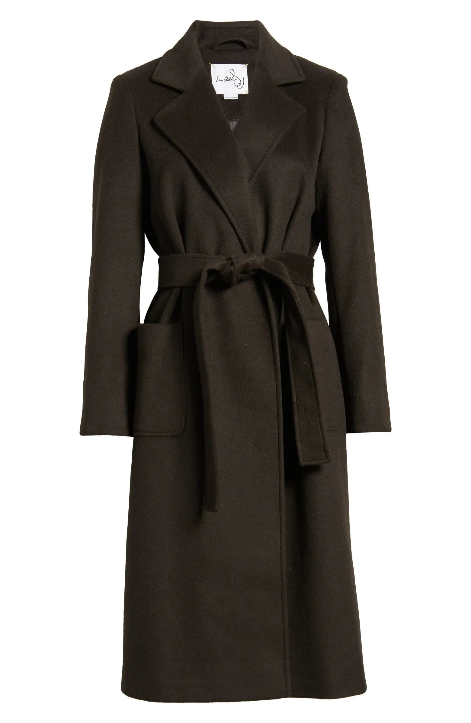 Wool Blend Wrap Coat | Nordstrom