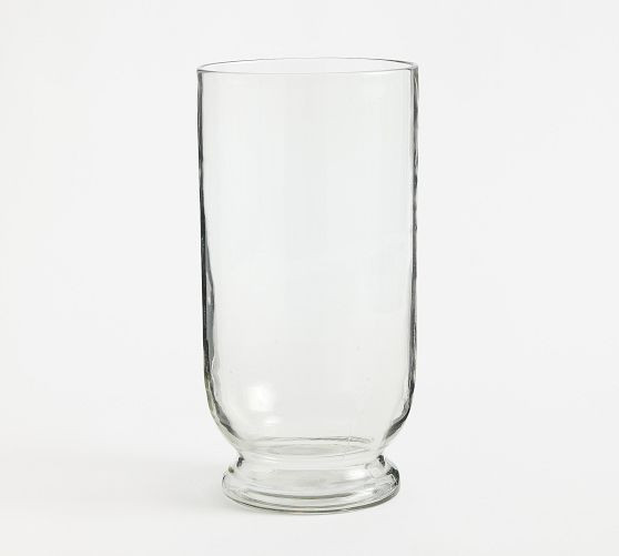 Recycled Glass Hurricane Candle Holder | Pottery Barn (US)
