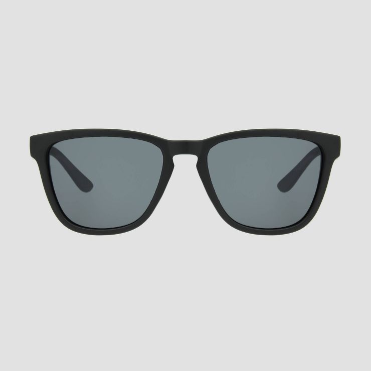 Men's Tortoise Shell Print Square Sunglasses - All in Motion™ Black | Target