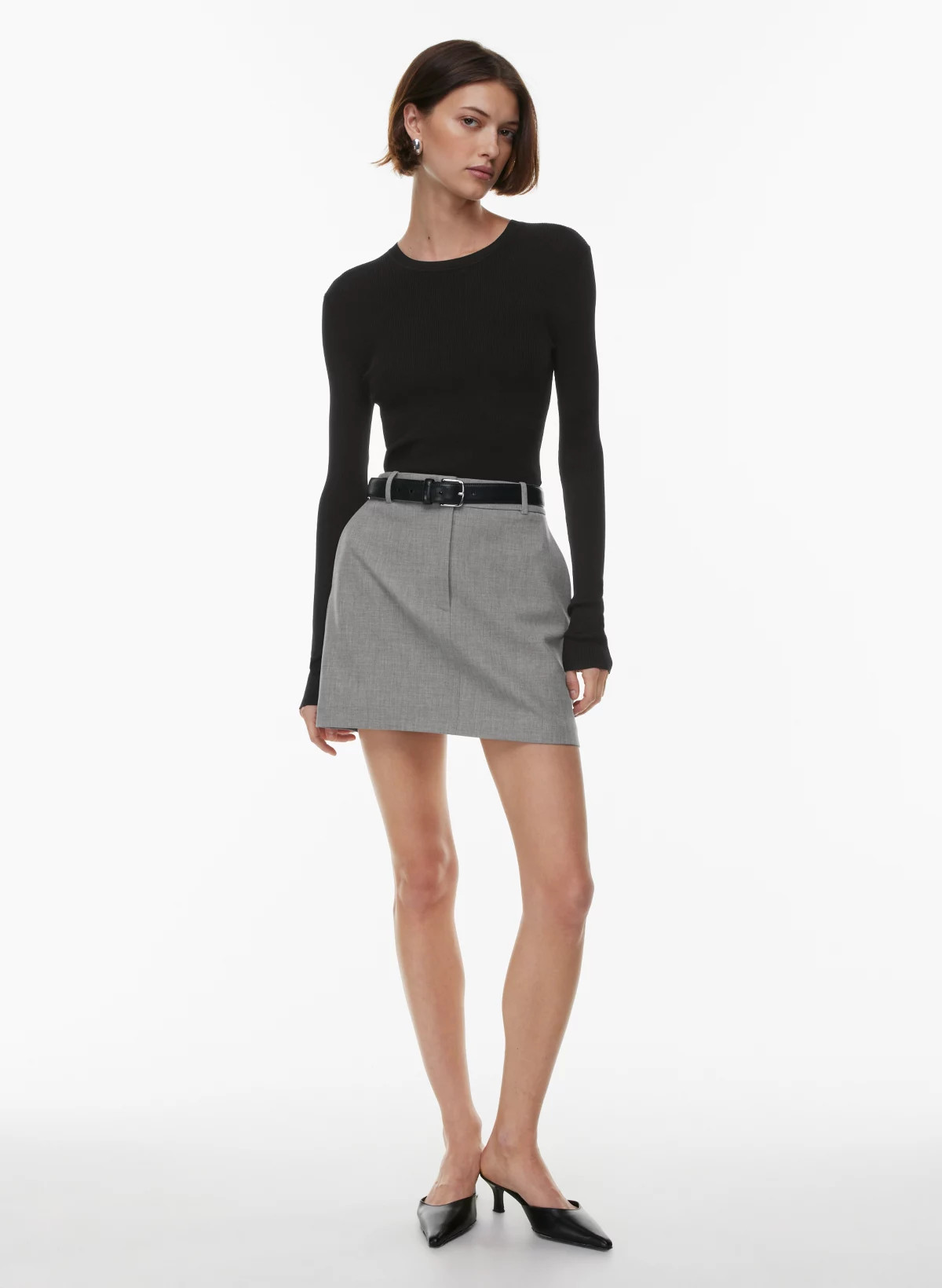 CHISEL SKIRT | Aritzia