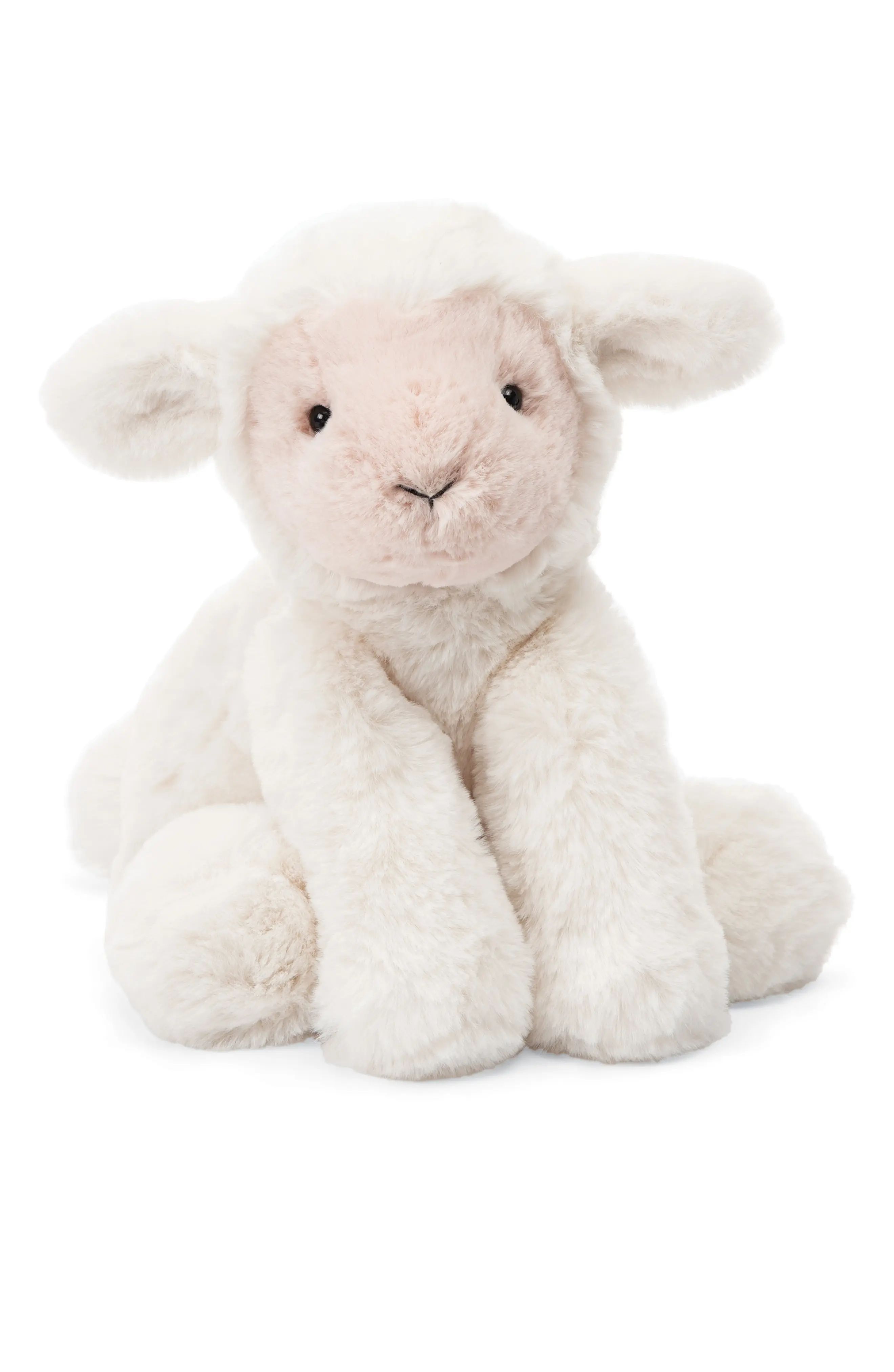 Jellycat Smudge Lamb Stuffed Animal in White at Nordstrom | Nordstrom