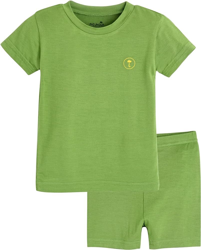moimoln Baby Toddler Girls Boys Unisex lightweight cool summer Viscose Snug fit Pjs Pajama Sleepw... | Amazon (US)