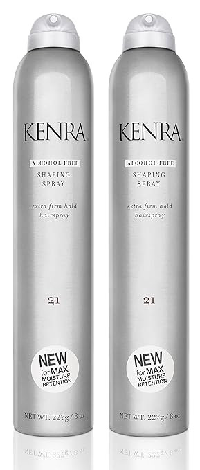 Kenra Shaping Spray 21 | Alcohol Free Hairspray | Max Moisture Retention | Extra Firm Hold & High... | Amazon (US)
