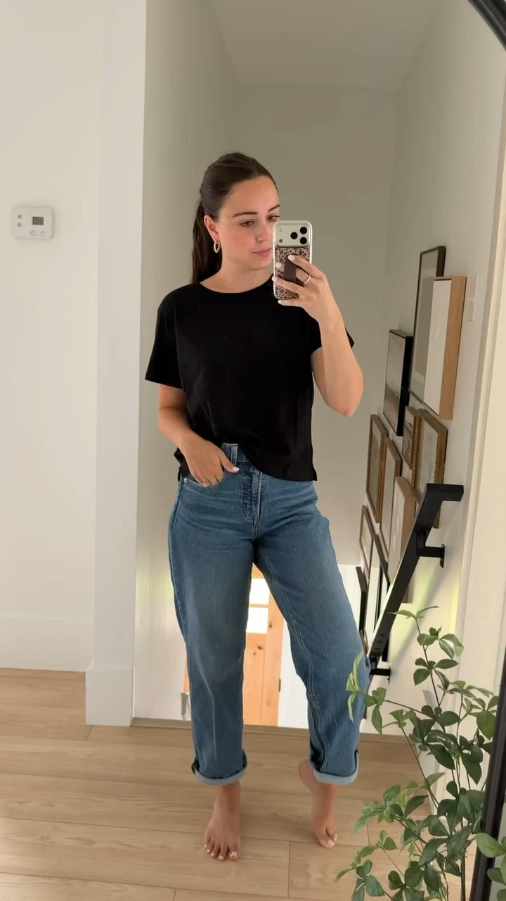 Top caption should be:

$3 top!!! End of the season clearance at Walmart!! So high-end, quality is amazing, and comes in multiple colors! Hurry bug sell out risk! 

#ltkunder25 #walmartfashion #walmartsale