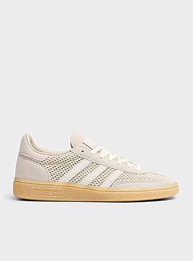 Mesh and suede Handball Spezial sneakersWomen | Simons