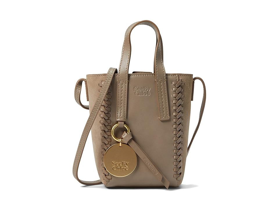 See by Chloe Tilda Mini Tote Handbags Motty Grey, Leather | Zappos